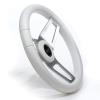 Ovale Boat/Golf Cart Steering Wheel [White]