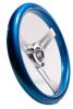 Corsa MPI-0082-BLUE Boat/Golf Cart Steering Wheel [Blue] - image 1