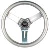 Corsa Boat/Golf Cart Steering Wheel [Silver] - image 1