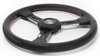 Dirt Racing 15 in. Aluminum Steering Wheel [Black] - image 3