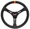 D-Model MPI-DM2-15-XL Dirt Racing 15 in. Aluminum Steering Wheel w/2.25 in. Dish [Black w/Orange Marker, Stitching] - image 2
