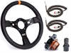13 in. Diameter Drag Race Steering Wheel Kit, Weld-On Style Flange - image 1