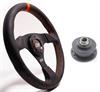 Road Course / Track Days 13 in. Steering Wheel Kit w/Quick-Release Hub - image 1