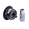 Steering Wheel Quick Release Adapter 3 Bolt Aluminum - image 1