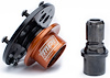 Steering Wheel Quick Release Adapter for 5 and 6-Bolt Steering Wheels, Weld-On Style Flange - image 1