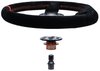 Steering Wheel Quick Release Adapter for 5 and 6-Bolt Steering Wheels, Weld-On Style Flange - image 2