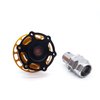 MPI-QR-RX-06-WB-22P Ultimate Series Steering Wheel Quick Release Kit [6-Bolt, Bolt-On/Weld-On, 22-Pin, Prototype/GT/Sedan] - image 4