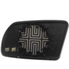 Heated Replacement Glass Assembly for 08-13 Altima Coupe foldaway mirror; 07-11 Altima Hybrid foldaw - image 2
