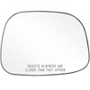 Heated Replacement Glass Assembly for 02-07 Rendezvous replace your cracked or broken passenger side - image 1