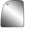 Heated Replacement Glass Assembly for 00-05 Excursion towing mirror top lens; 99-07 F250/ 350/ 450/ - image 1