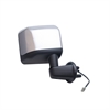 OEM Style Replacement Mirror for 2014 JEEP Wrangler textured black w/chrome cover foldaway Passenger - image 1