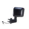 OEM Style Replacement Mirror for 15-17 JEEP Wrangler textured black foldaway Driver Side Heated Powe - image 1