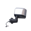 OEM Style Replacement Mirror for 15-17 JEEP Wrangler textured black w/Chrome cover foldaway Driver S - image 1