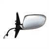 OEM Style Replacement Mirror for 11-17 CHRYSLER 300 Sedan Code GTR textured black w/chrome cover fol - image 1