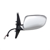 OEM Style Replacement Mirror for 11-17 CHRYSLER 300 Sedan code GU4 textured black w/chrome cover w/m - image 1