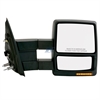 OEM Style Replacement mirror for 04-08 Ford F150 extendable towing mirror w/turn signal & puddle lam - image 1