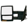 OEM Style Replacement mirror for 04-08 Ford F150 extendable towing mirror w/turn signal & puddle lam - image 1