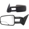 OEM Style Replacement Mirror Set Fits Select 1999-2007 Chevy Silverado, GMC Sierra, Cadillac Escalade [Extendable] - image 1