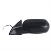 OEM Style Replacement Mirror for 16-17 HONDA HR-V LX Model black PTM cover foldaway w/o turn signal - image 1