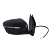 OEM Style Replacement Mirror for 15-17 NISSAN Murano black PTM cover w/turn signal foldaway w/o CCD - image 1