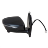OEM Style Replacement Mirror for 15-17 NISSAN Murano black PTM cover w/turn signal memory CCD camera - image 1