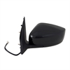 OEM Style Replacement Mirror for 15-17 NISSAN Versa Sedan textured black w/PTM cover foldaway w/o tu - image 1