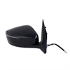 OEM Style Replacement Mirror for 15-17 NISSAN Versa Sedan textured black w/PTM cover w/turn signal f - image 1