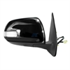 12-15 TOYOTA Tacoma textured black w/ PTM cover w/ turn signal foldaway Pass Side Power - image 1
