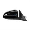 12-14 TOYOTA Camry Sedan black w/ PTM cover w/ out turn signal & Blind Spot Detection foldaway Pass - image 1