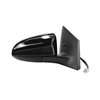 14-16 TOYOTA Corolla black w/PTM cover foldaway w/o turn signal Passenger side mirror tested to fit - image 1