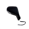 OEM Style Replacement Mirror for 10-12 LEXUS ES350 black PTM w/turn signal puddle lamp memory foldaw - image 1