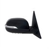 OEM Style Replacement Mirror for 14-17 KIA Soul textured black w/PTM cover w/turn signal foldaway w/ - image 1