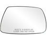 Replacement Glass Assembly for 05-10 Grand Cherokee replace your cracked or broken passenger side mi - image 1
