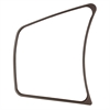 LH side Glass Assembly only for Snap & Zap 80910 Flat lens Replace broken towing mirror glass Includ - image 1