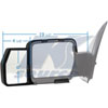 Snap-On Towing Mirrors Fits 2009 to 2014 Ford F150 - image 2