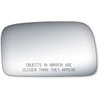 Replacement Glass for 85-86 Golf ; 85-92 Jetta the glass measures 3 1/2 tall by 6 1/16 wide and 6 3/ - image 1