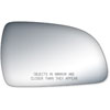 Replacement Glass for 06-10 Sonata 2.4L the glass measures 4 3/8 tall by 7 1/4 wide and 8 diagonally - image 1