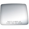 Replacement Glass for 04-12 F150 towing mirror top lens the glass measures 6 1/16 tall by 7 7/8 wide - image 1