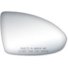 Replacement Glass for 11-14 Cruze w/out blind spot lens the glass measures 4 1/2 tall by 7 1/16 wide - image 1