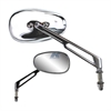 Long billet stem low-rise bar custom mirror - image 1