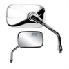 Mini-chrome rectangle Yamaha reverse thread RH - image 1