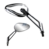 New X-treme chrome short billet stem universal teardrop - image 1