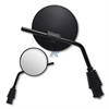 Black universal dual sport mirror 10mm - image 1