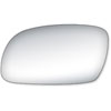 Replacement Glass for 95-99 Accent Sedan the glass measures 3 3/4 tall by 6 3/4 wide and 7 1/8 diago - image 1