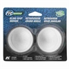 3 Round 2pcs. Easy Stick-on Installation. Convex Lens increases visibility. Includes adhesive tape f - image 1