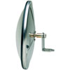 Clamp on Spot Mirror HD 8 1/2 round full bubble convex SS Easy Clamp-on Installation Convex Lens increases visibility. - image 1