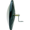 Clamp on Spot Mirror HD 8 1/2 round full bubble convex blk Easy Clamp-on Installation Convex Lens increases visibility. - image 1