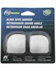 3 1/8 x 2 1/8 Wedge 2pcs. Easy Stick-on Installation. Convex Lens increases visibility. Includes adh - image 1