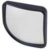 Spot Mirror 3 1/4 X 3 1/4 Wedge Easy Stick-on Installation Convex Lens increases visibility Includes - image 1