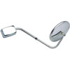 Hood Mount Mirror Kit Hood mounted assembly kit with 8 1/2 convex mirror Hood Mount Includes both st - image 1